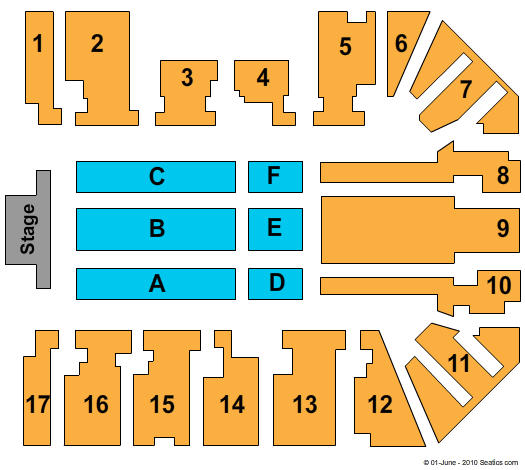 Resorts World Arena Map